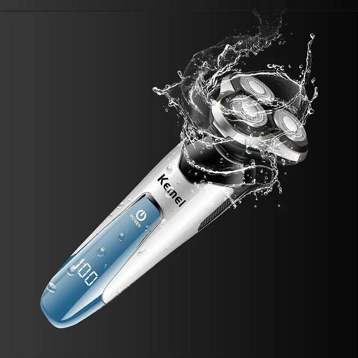 Электробритва Kemei Km-5390 аккумуляторная 4 в 1 - фото 5
