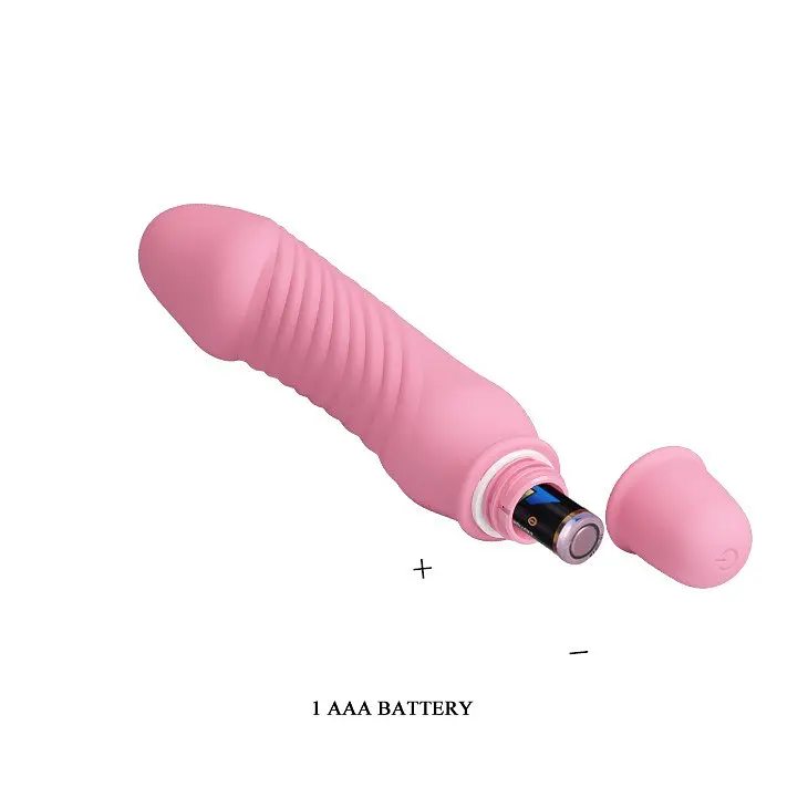 Вібратор Pretty Love Stev Vibrator Light Pink, 13,5 см рожевий - фото 7