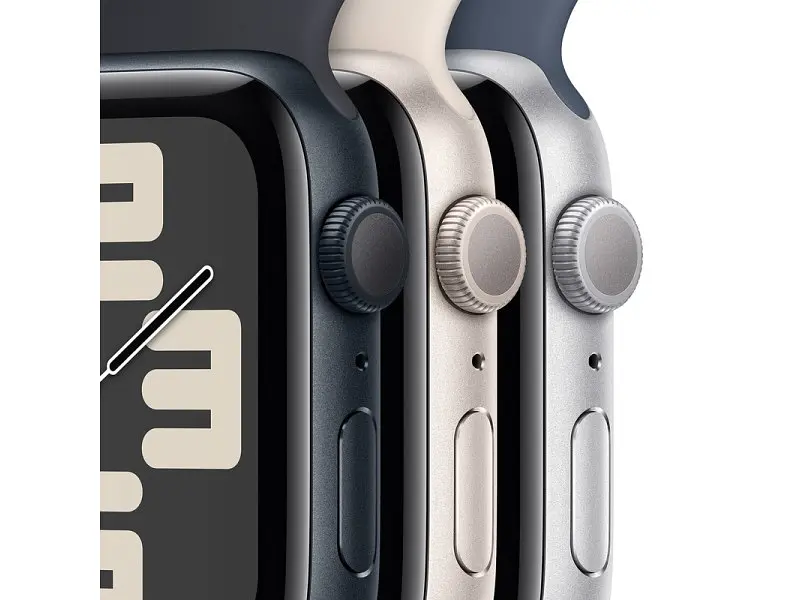 Смарт-годинник Apple Watch SE 2 GPS 40mm Silver Aluminium Case with Winter Blue Sport Loop (MRE33) - фото 3