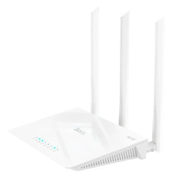 Роутер маршрутизатор Hoco HI30 WiFi4 Wireless Router EU - фото 3