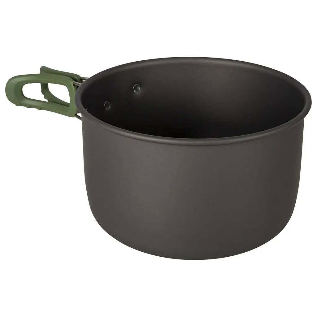 Набір посуду Bo-Camp Explorer 3 Pieces Hard Anodized Grey/Green (2200239) - фото 8