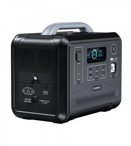 Зарядна станція BS005, Black, 1200 Вт / 1024 Вт/год, Type-C Choetech teh0028579 - фото 4