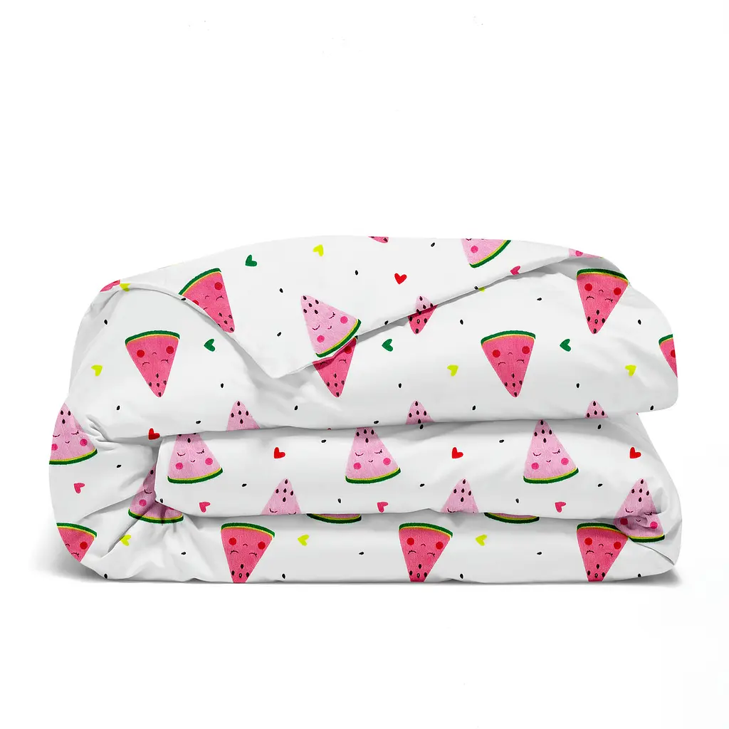 Підліткова постільна білизна з простирадлом на резинці HAPPY WATERMELON CS3 COSAS (4822052413012) - фото 3
