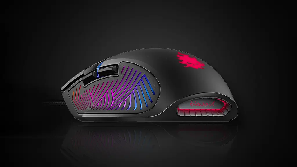 Ігрова миша Xiaomi Blasoul Y720 Lite 7200DPI RGB Black - фото 3