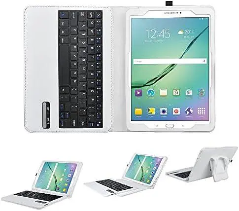 Захисний чохол з Bluetooth клавіатурою та стилусом для Samsung Galaxy Tab S2 8" IVSO - фото 2