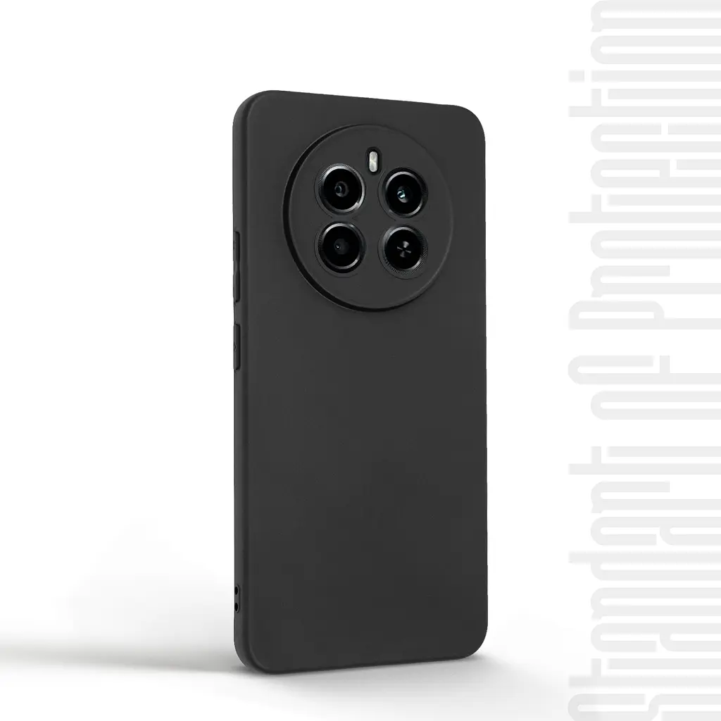 Чехол-накладка для смартфона Realme 13 4G, противоударный, силиконовый, термополиуретановый (ТПУ), с защитой камеры и корпуса, черный, защита всего корпуса, ArmorStandart (ARM80560) - фото 2