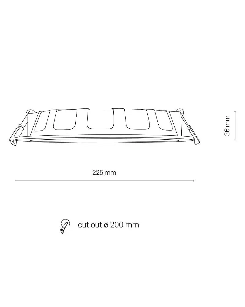 Точечный светильник Nowodvorski 8775 CL Kos LED - фото 6