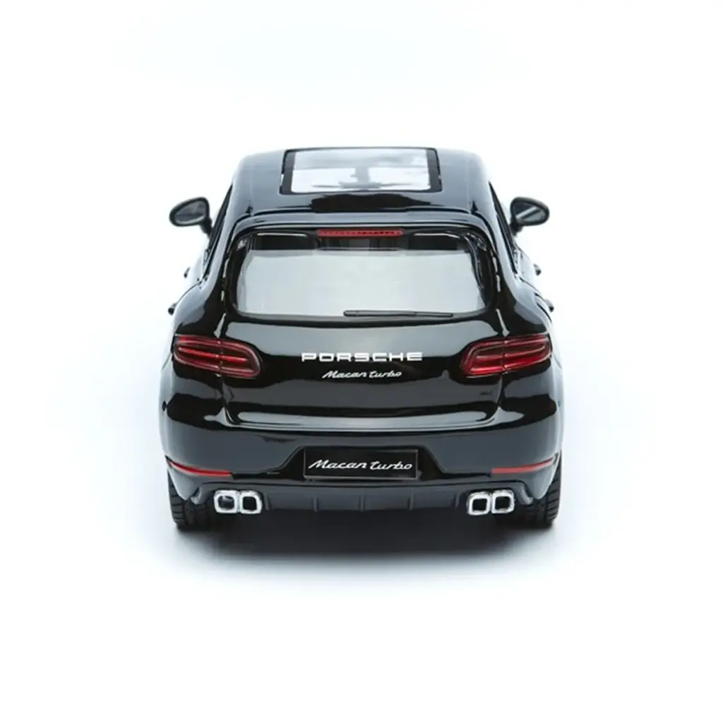 Машина Bburago Porsche MACAN чорний 1:24 (18-21077) - фото 5