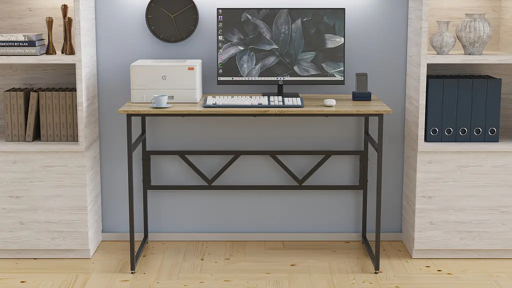 Комп'ютерний стіл Ferrum-decor Райан 75x140x70 чорний ДСП Дуб Сонома 16мм (FRD-103722) - фото 2