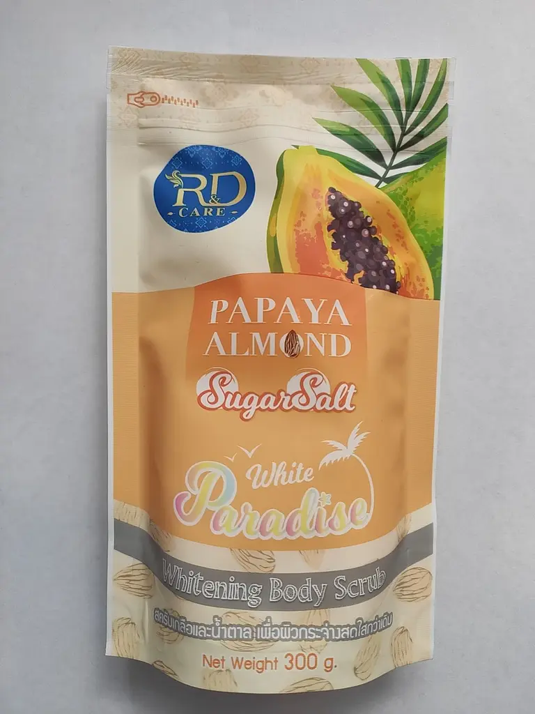 Скраб цукрово-соляний R&D Care Papaya Almond Sugar Salt