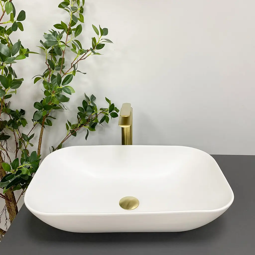 Умивальник VBI Avezzano white matt накладний VBI-014400, Білий матовий - фото 4