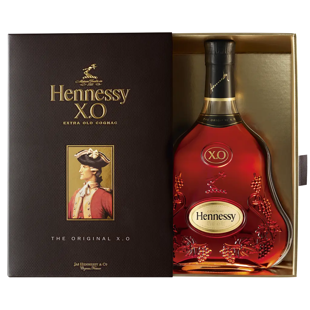 Коньяк Hennessy XO 20 років витримки, в подарунковій упаковці, 40%, 0,35 л (10022) - фото 2