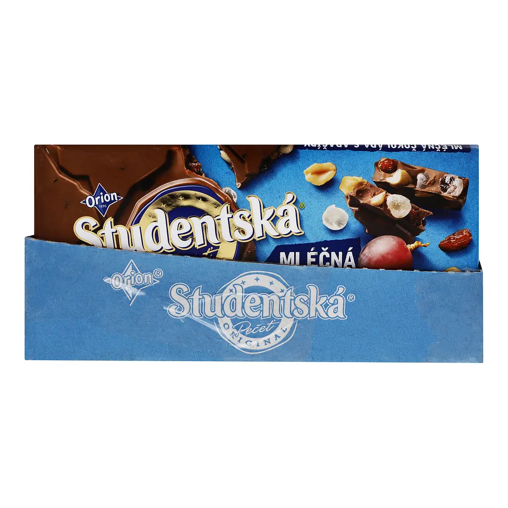 Шоколад Orion Studentska молочный 180 г - фото 2