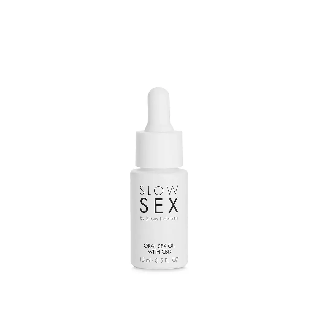 Олія для орального сексу Bijoux Indiscrets Slow Sex Oral Sex Oil CBD (15 мл) - фото 3