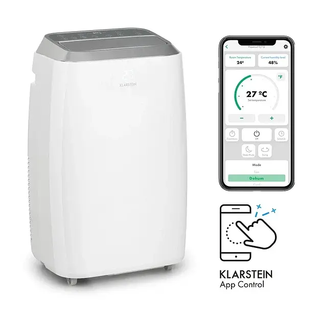 Кондиционер мобильный Klarstein Iceblock ProSmart 12 10034645 - фото 3