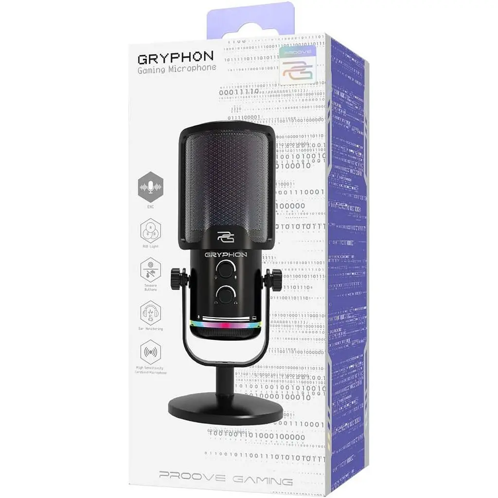 Мікрофон Proove Gaming Gryphon Black (GMGR00022001) [175034] - фото 5