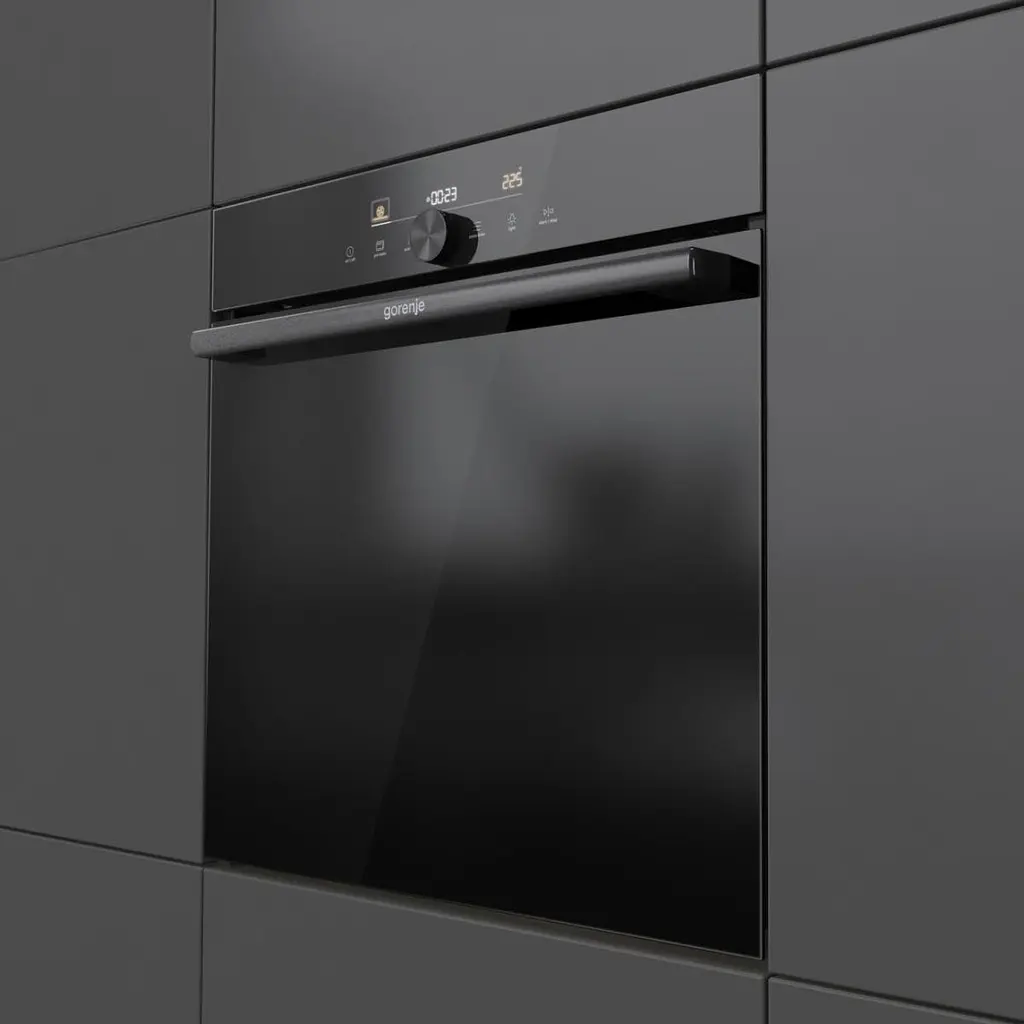 Духова шафа електрична Gorenje 77 л A+ пара дисплей IconTouch чорний - фото 7