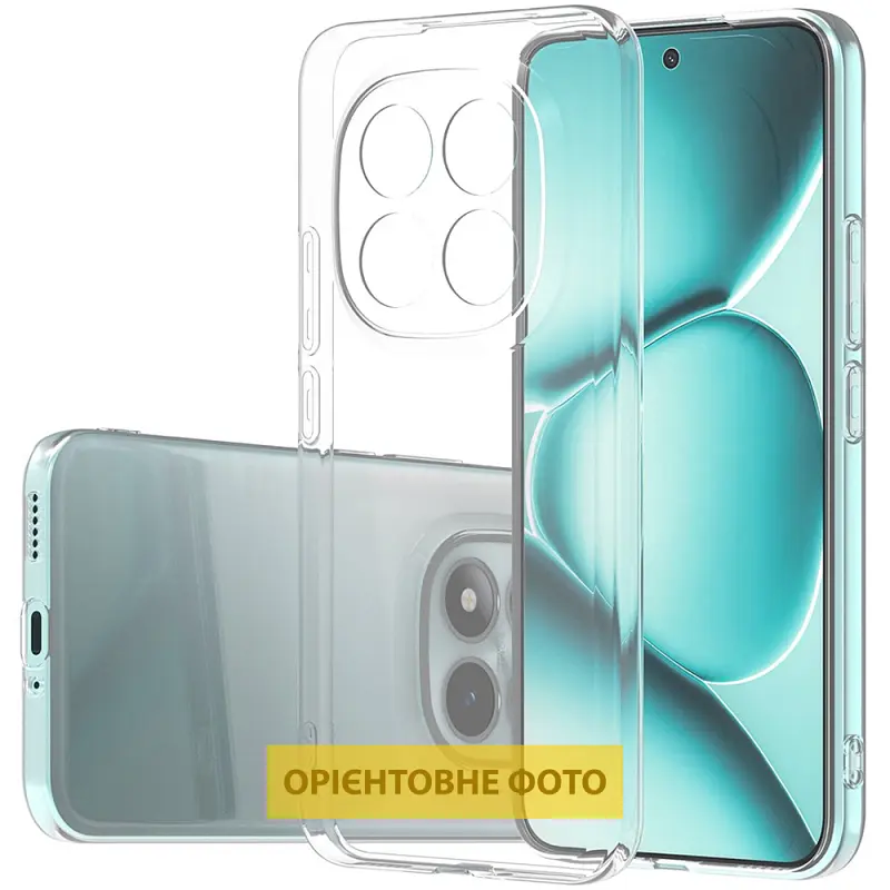 TPU чохол Epik Transparent 1,5mm Full Camera для Xiaomi Redmi Note 17 Pro Безбарвний (прозорий)
