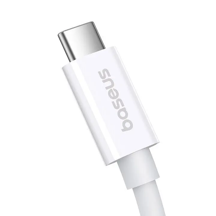 Дата кабель Baseus Superior 2 USB4 Full-Function Type-C to Type-C 240W (1.8m) (P10365200211-05) Moon White - фото 3