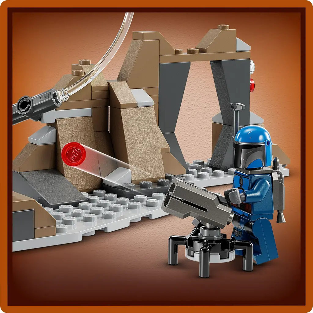 Конструктор LEGO Star Wars™ Боевой комплект «Засада на Мандалоре» 109 деталей (75373) - фото 4