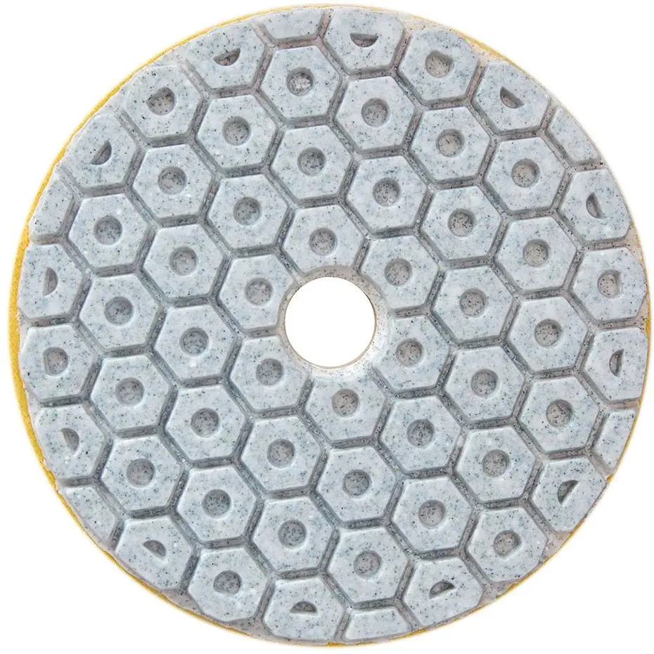 Круг алмазный Alloid Building Tools Combs шлифовальный на липучке 100 мм зерно 100 (DD-63378) - фото 2