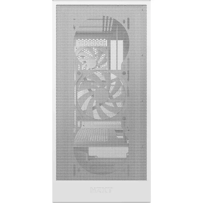Корпус для ПК NZXT H5 Flow Compact All White (CC-H52FW-01) - фото 4
