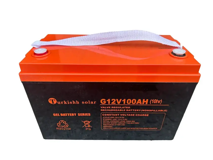 Гелевий акумулятор BATTERY GEL Turkishh Solar 12V 100 Ah - фото 2