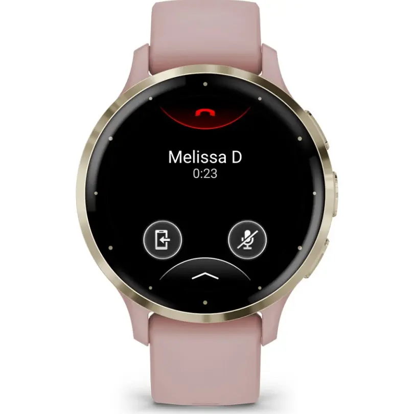 Смарт-годинник Garmin Venu 3S Soft Gold Stainless Steel Bezel with Dust Rose Case and Silicone Band (010-02785-03/53) [111835] - фото 6