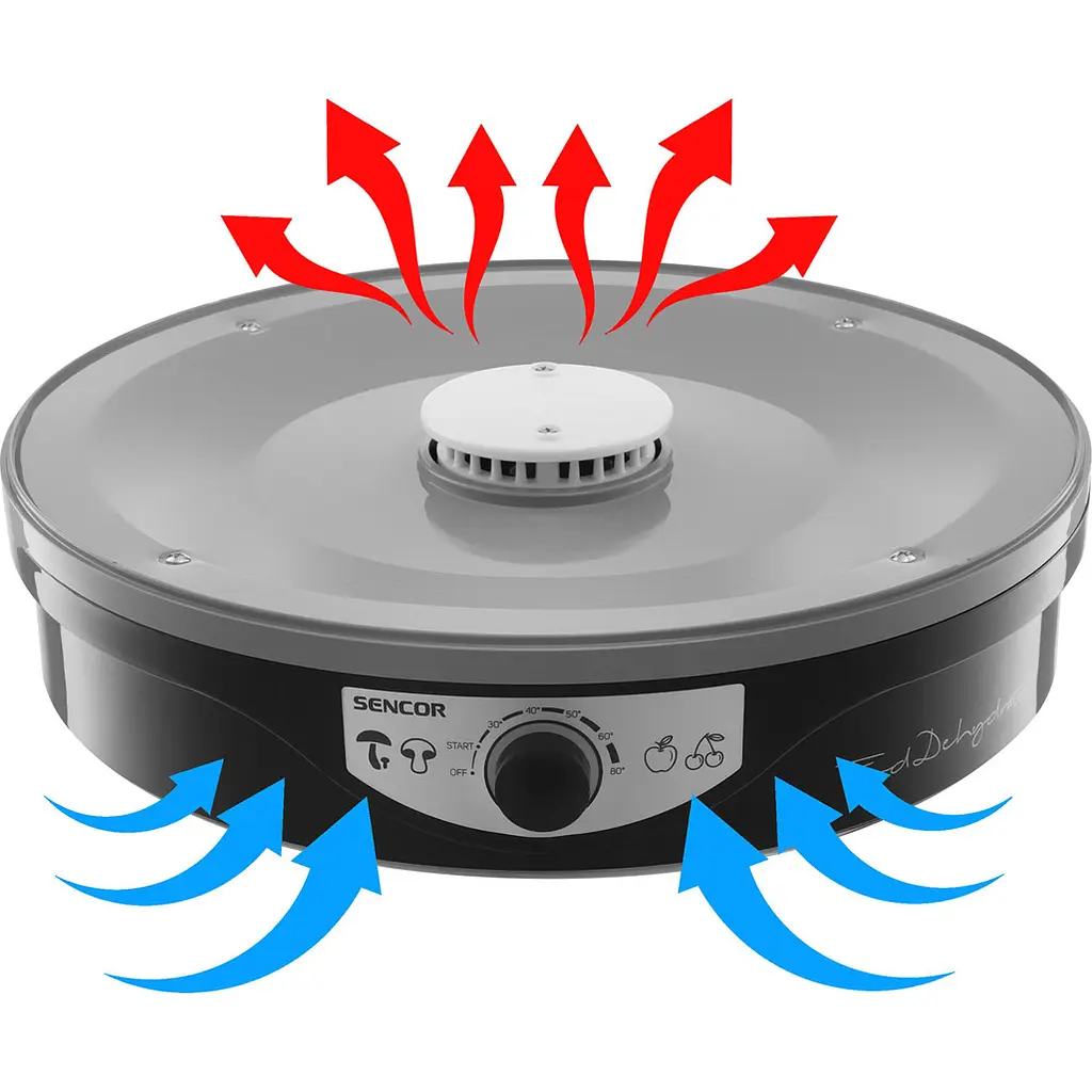 Сушарка для овочів і фруктів Sencor SFD 3109BK [103288] - фото 6