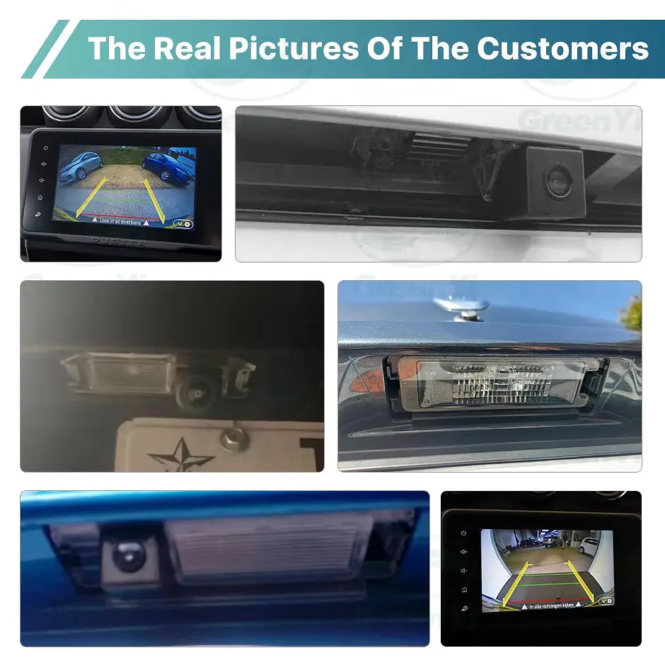 Камера заднього огляду Renault Duster Dacia AHD 720-1080 HS-8255 - фото 5