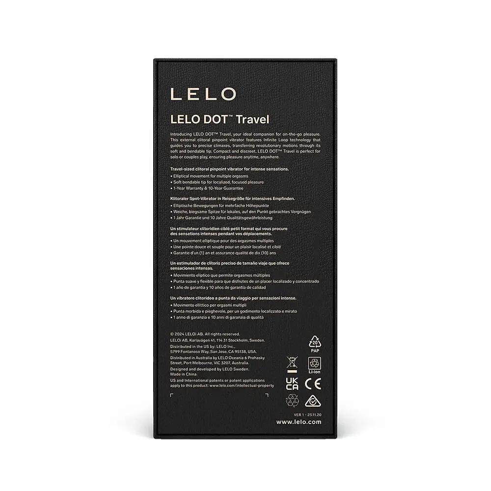 Вибратор Lelo Dot Travel для клитора - фото 4