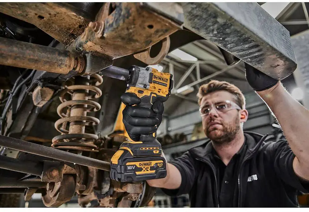 DeWALT Гайковерт ударний акумуляторний DeWALT XR Li-Ion 18В 610Нм 1400-2500об/хв 3550уд/хв 1/2" кейс TSTAK 1.1кг без АКБ та ЗП - фото 8