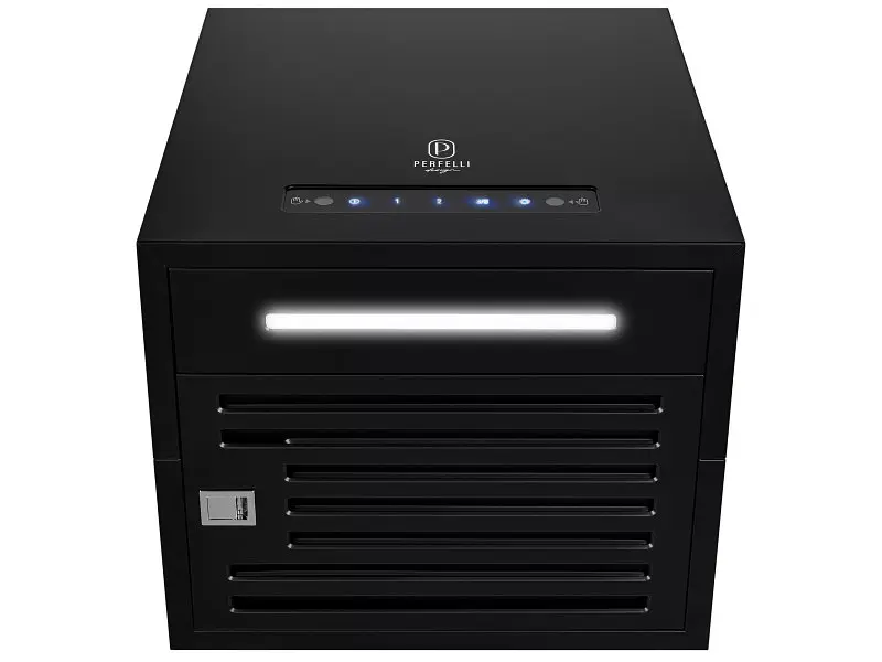 Витяжка декоративна Perfelli DESIGN QUATTRO 41 NERO SILENZIO - фото 4
