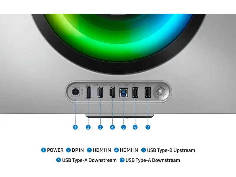 Монітор Samsung Odyssey OLED G8 G85SD 34 (LS34DG850SUXDU) - фото 7