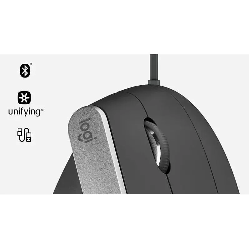Миша Logitech MX Vertical Graphite (910-005447/910-005448) [96062] - фото 10