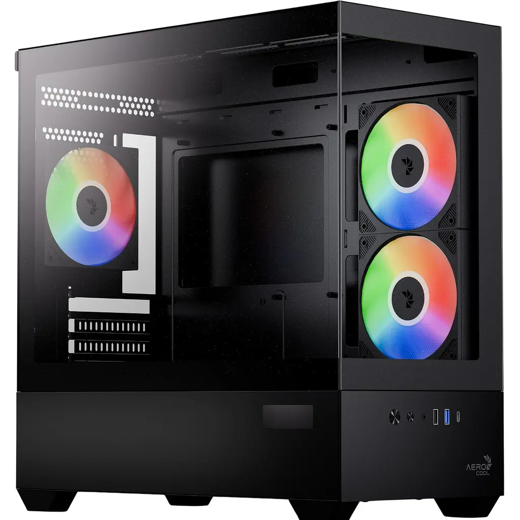 Корпус AeroCool P300D Digi-G-BK-v1 Чорний (ACCS-PN05033.11)