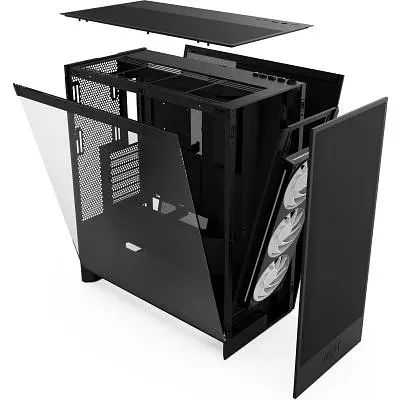 Корпус для ПК NZXT H7 Flow All Black ( см-H72FB-01) - фото 10