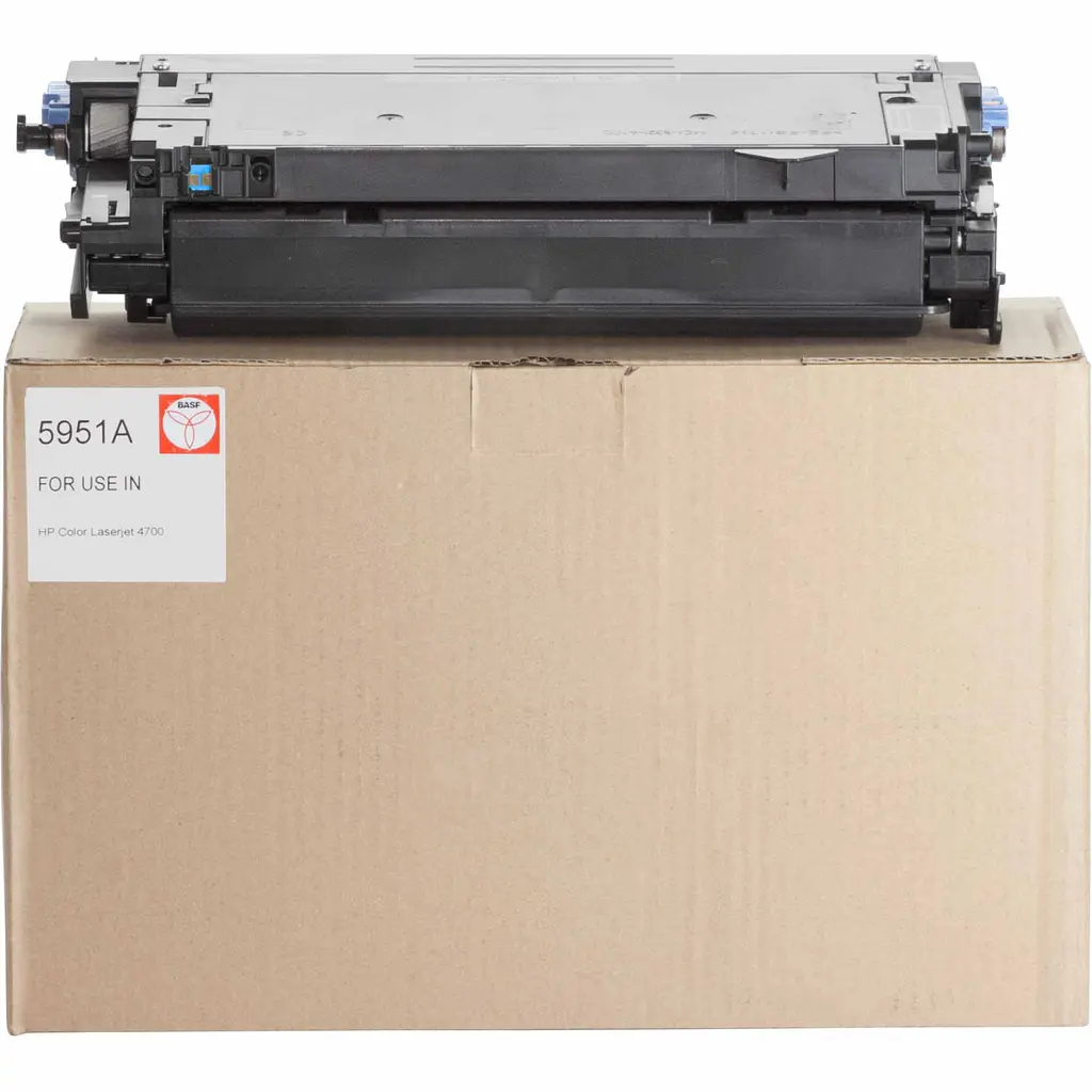 Картридж тон. BASF для HP CLJ 4700 аналог Q5951A Cyan ( 10000 ст.) (BASF-KT-Q5951A)