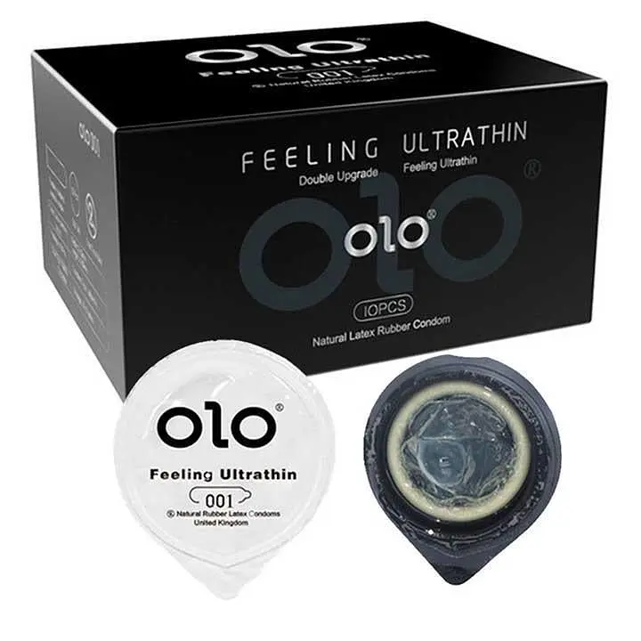 Презервативи ультратонкі гіпоалергенні Olo Feelihg Ultrathin 0.01мм M Прозорий - фото 5