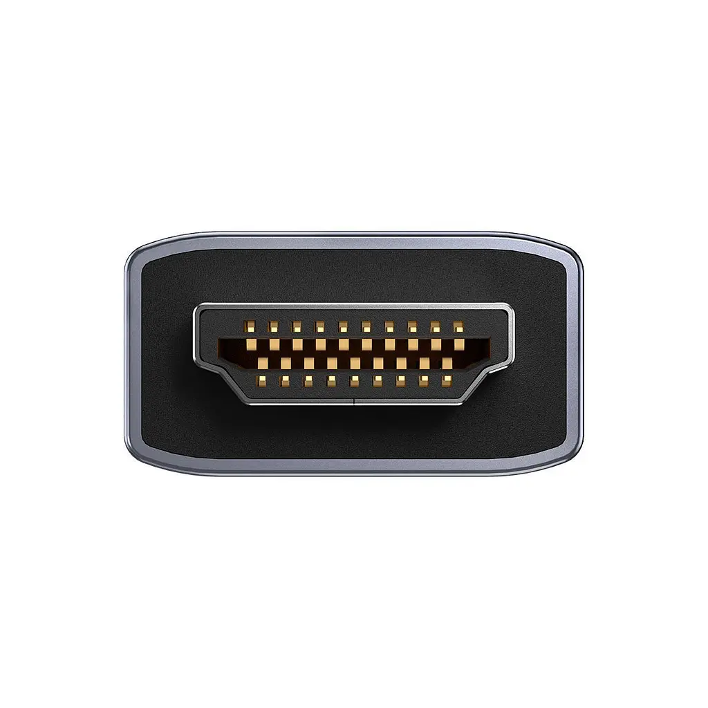 Кабель Baseus High Definition HDMI 2.0 4K 1m Black (WKGQ020001) [84302] - фото 4