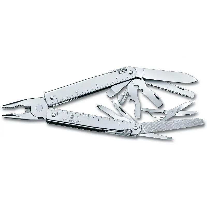 Мультитул Victorinox Swisstool X 115мм,28функ+чорн.шкір.чохол - фото 5