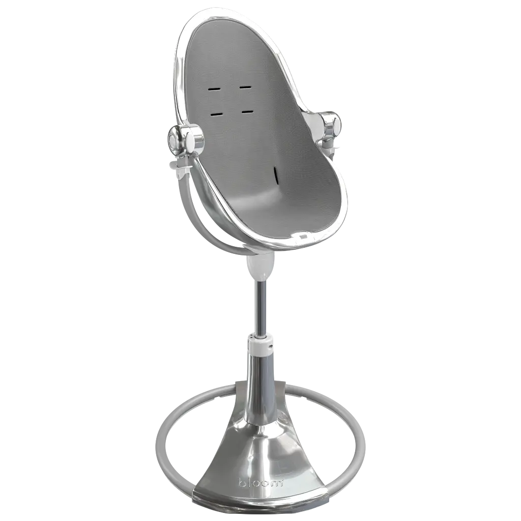 Стульчик для кормления Bloom Fresco Silver/Snakeskin grey (E10535-S\E10516-SSG) - фото 4