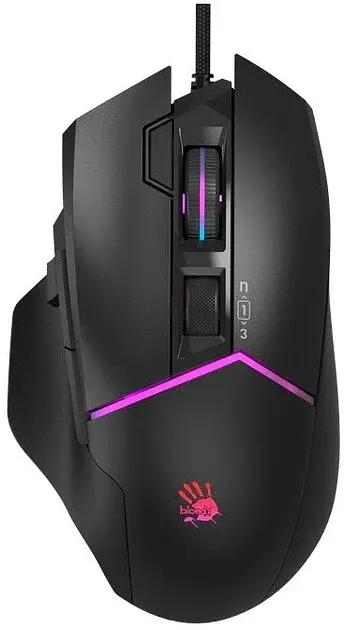 Миша Bloody W95 Ultra Stone Чорний (4711421002288)
