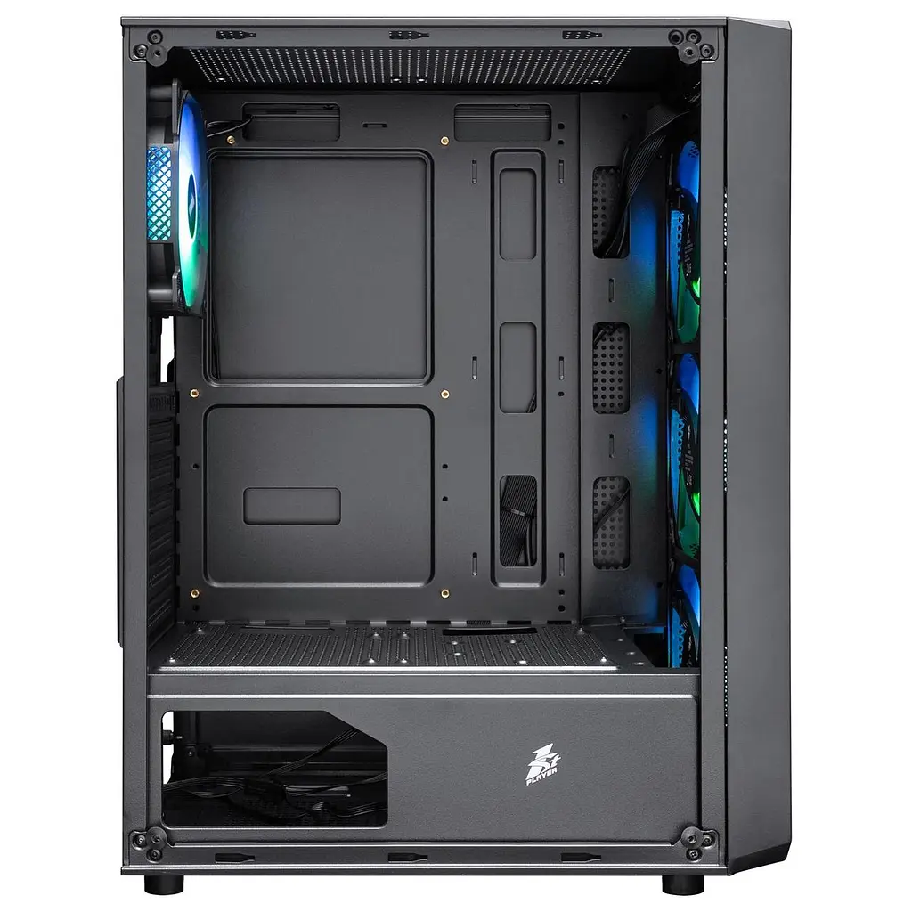 Корпус 1stPlayer FD3-BK-4F7 Чорний без БЖ - фото 7