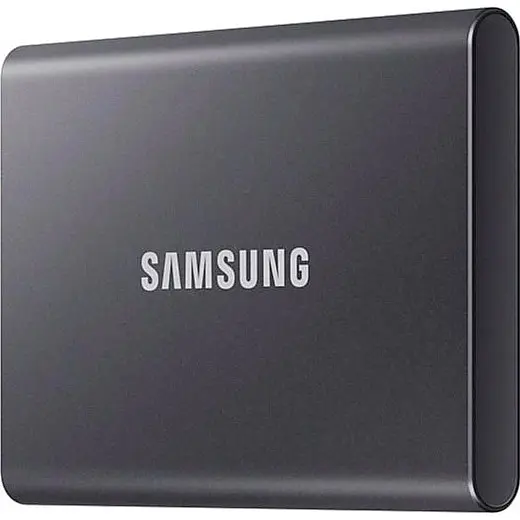 Внешний SSD накопитель Samsung T7 2TB Titan Gray (MU-PC2T0T/WW) [91905] - фото 3