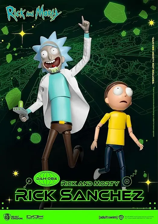 Фігурка Beast Kingdom Рік і Морті Рік Санчез Rick and Morty Rick Sanchez 20 см - фото 3