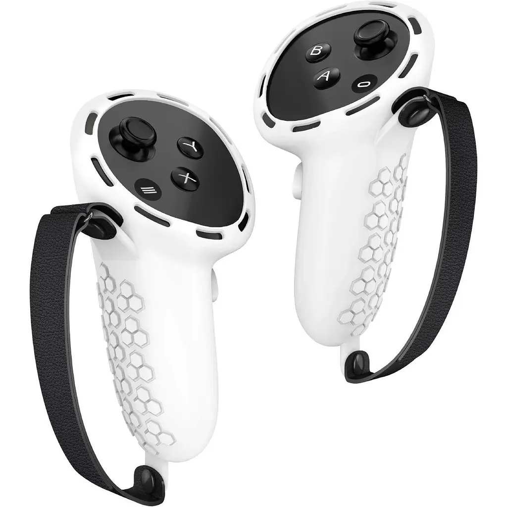Чехол на контроллеры DK Silicone Controller Protective Case для Meta Quest 3/Quest 3S White [139307] - фото 2