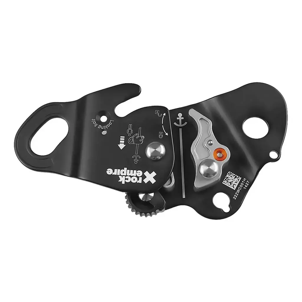 Страхувальний пристрій Rock Empire Belay Device: Catch Safe Black Catch Black (1053-CWC001.000+0000W0008000) - фото 2