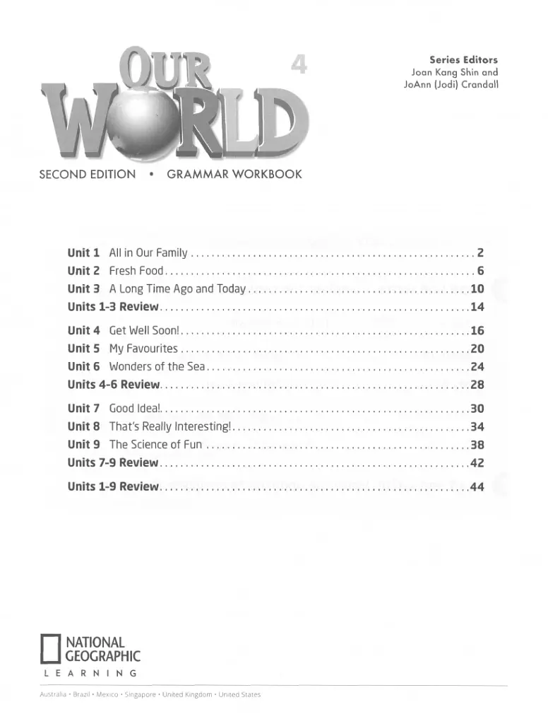 Our World 4. Grammar. Workbook - Кейт Корі-Райт - фото 2