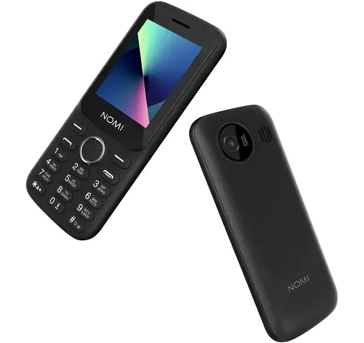 Телефон Nomi i2415 Black UA UCRF - фото 6